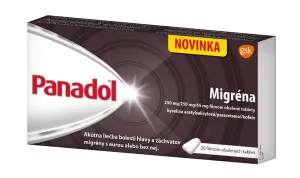 Panadol Migréna tbl. flm 20 x 250 mg / 250 mg / 65 mg
