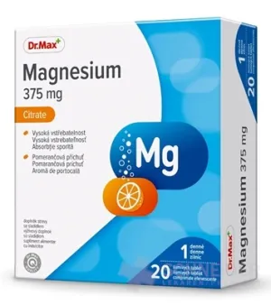 Dr.Max Magnesium 375 mg Citrate (inov. 2019)