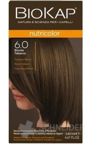 BIOKAP nutricolor Farba na vlasy 6.0