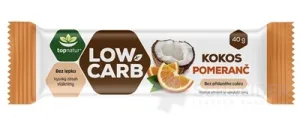 topnatur Tyčinka LOW CARB Kokos Pomaranč