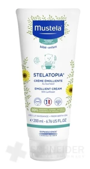 Mustela BÉBÉ STELATOPIA Zvláčňujúci KRÉM