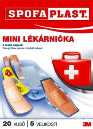3M SPOFAPLAST č.602 MINI LEKÁRNIČKA Náplasti[SelP]