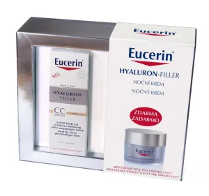 Eucerin Hyaluron-Filler CC krém svetlý + nočný krém