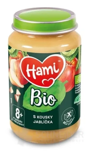 Hami ovocný príkrm BIO S kúskami jabĺčka