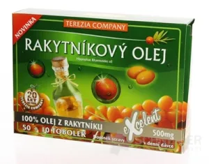 100% Rakytníkový olej 50 + 10 cps.