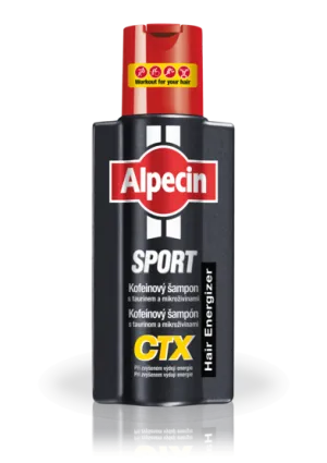 ALPECIN SPORT Kofeínový šampón CTX