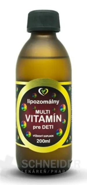 Zdravý svet Lipozomálny MULTIVITAMÍN pre DETI