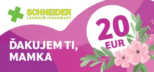Darčekový poukaz deň matiek 20€