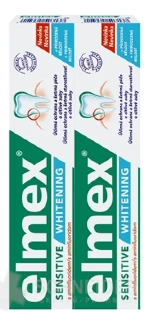 ELMEX SENSITIVE WHITENING ZUBNÁ PASTA DUOPACK