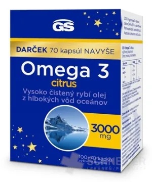 GS Omega 3 citrus darček 2023