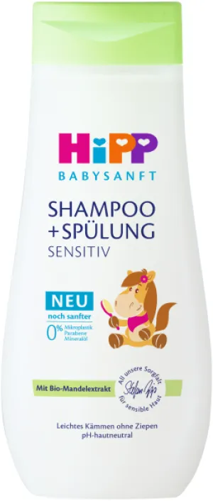 HiPP BabySANFT Detský ŠAMPÓN s kondicionérom