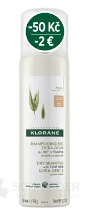 KLORANE SHAMPOOING SEC Lait d'Avoine BRUNS (zľava)