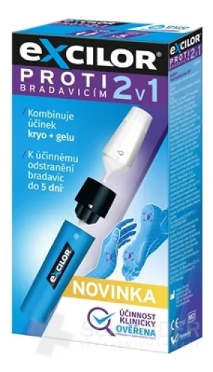 Excilor PROTI BRADAVICIAM 2v1