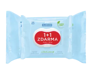 Klorane BéBé Jemné čistiace obrúsky 70+25ks