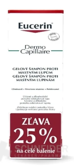 Eucerin DermoCapillaire Gélový Šampón