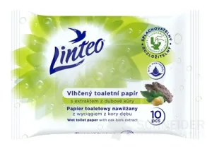LINTEO VLHČENÝ TOALETNÝ PAPIER DUBOVÁ KÔRA