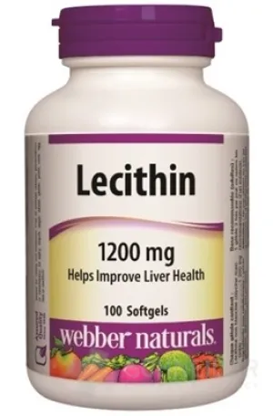 Webber Naturals Lecithin 1200 mg