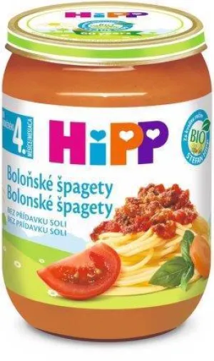 HiPP Príkrm BIO Bolonské špagety