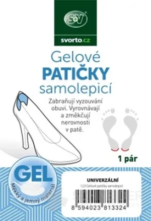 svorto Gélové PӒTIČKY samolepiace