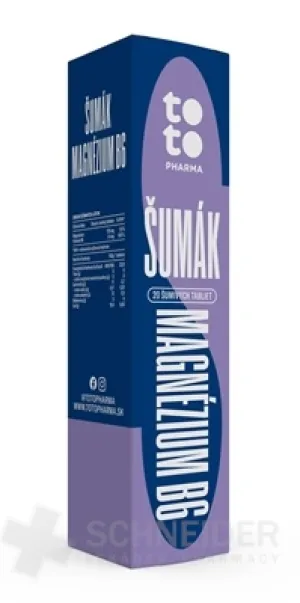TOTO ŠUMÁK MAGNÉZIUM B6