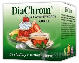 DiaChrom s glykozidmi steviolu