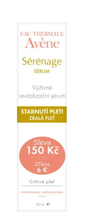 Avene Sérénage Výživné revitalizačné sérum 30ml