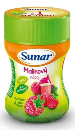Sunar Rozpustný nápoj Malinový