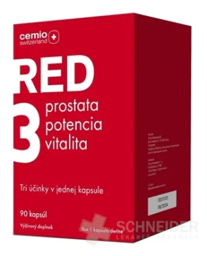 Cemio RED3 cps. 90 darček 2021