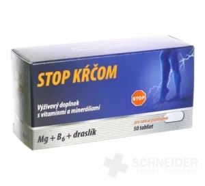 STOP KŔČOM HORČÍK DRASLÍK B6