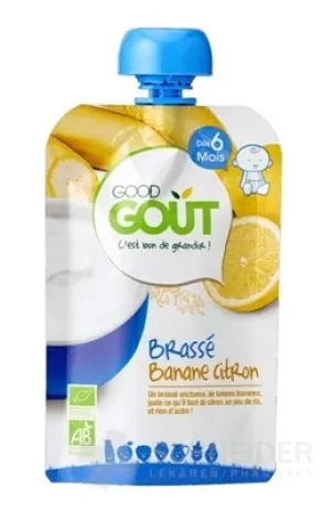Good Gout BIO Banánový jogurt s citrónom