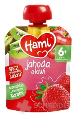 Hami ovocná kapsička Jahoda a kiwi