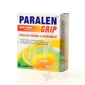 PARALEN GRIP horúci nápoj citrón 650 mg/10 mg