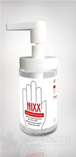 NIXX Hygienický gél na ruky s dávkovačom