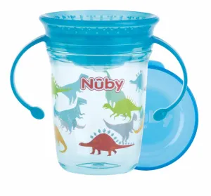 Nuby Hrnček Tritan netečúci s uškami 360°