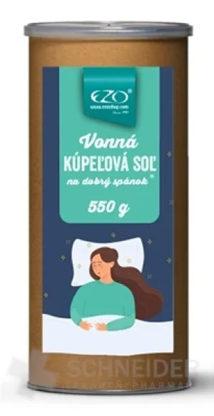 EZO Vonná KÚPEĽOVÁ SOĽ - Na dobrý spánok
