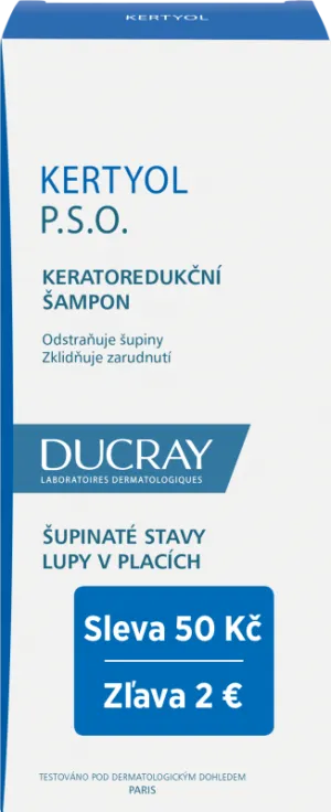 Ducray Kertyol P.S.O. keratoredukčný liečebný šampón 200ml