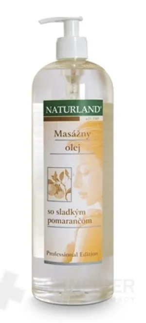 NATURLAND MASÁŽNY OLEJ SO SLADKYM POMARANCOM