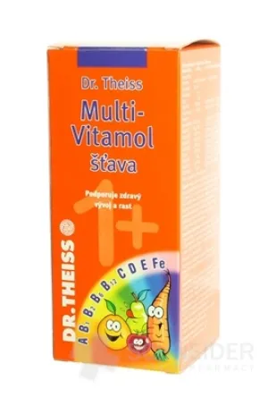 Dr.Theiss MULTI-VITAMOL ŠŤAVA 1+