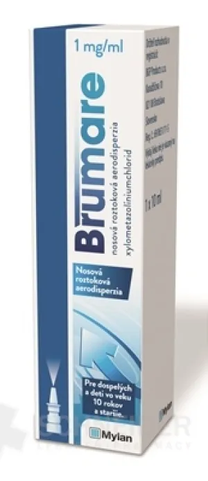 Brumare 1 mg/ml nosová roztoková aerodisperzia