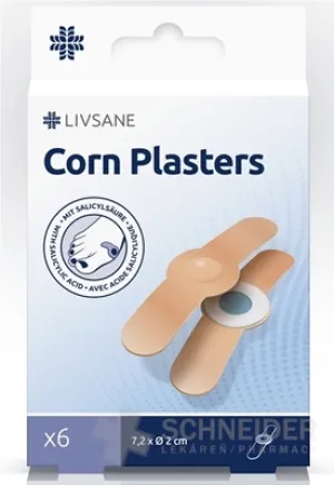 LIVSANE Náplasti na kurie oká