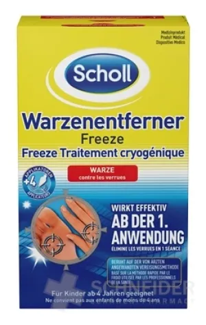 Scholl Freeze Sprej na odstraňovanie bradavíc