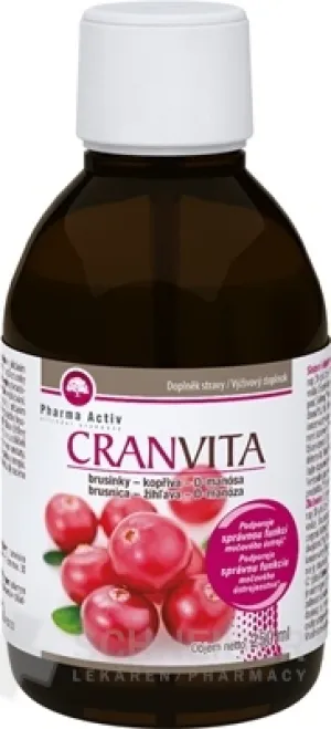 Pharma Activ CRANVITA Brusnica- Žihľava- D-manóza