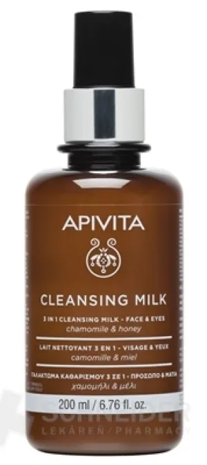 APIVITA CLEANSING MILK 3 IN 1 – FACE & EYES