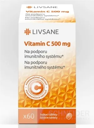 LIVSANE Vitamín C 500 mg
