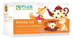 PLUS LEKÁREŇ Detský čaj s feniklom a rakytníkom