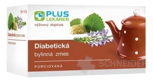 PLUS LEKÁREŇ Diabetická bylinná zmes