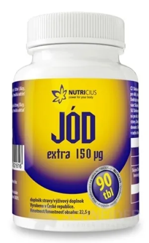 NUTRICIUS JÓD EXTRA 150 μg