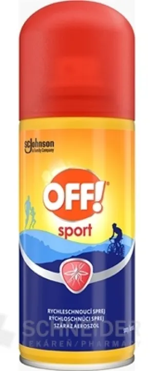 OFF! Sport rychloschnúcí sprej
