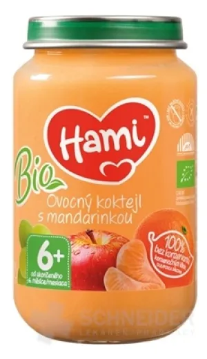 Hami ovocný príkrm BIO Ovocný koktejl