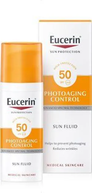 Eucerin Emulzia na opaľovanie proti vráskam SPF 50 50ml